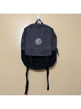New Era Legacy Backpack Fellowship Of Christian Athletes Logo Is Gray/Black